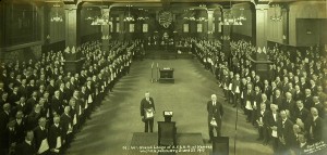 Speaking before the 1917 Annual Communication of the Grand Lodge of Kansas